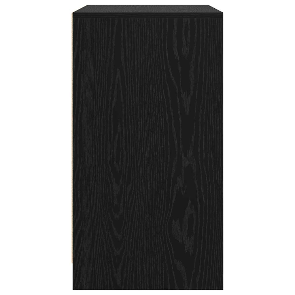 Credenza Nero 70 x 41 x 75 cm Legno multistrato