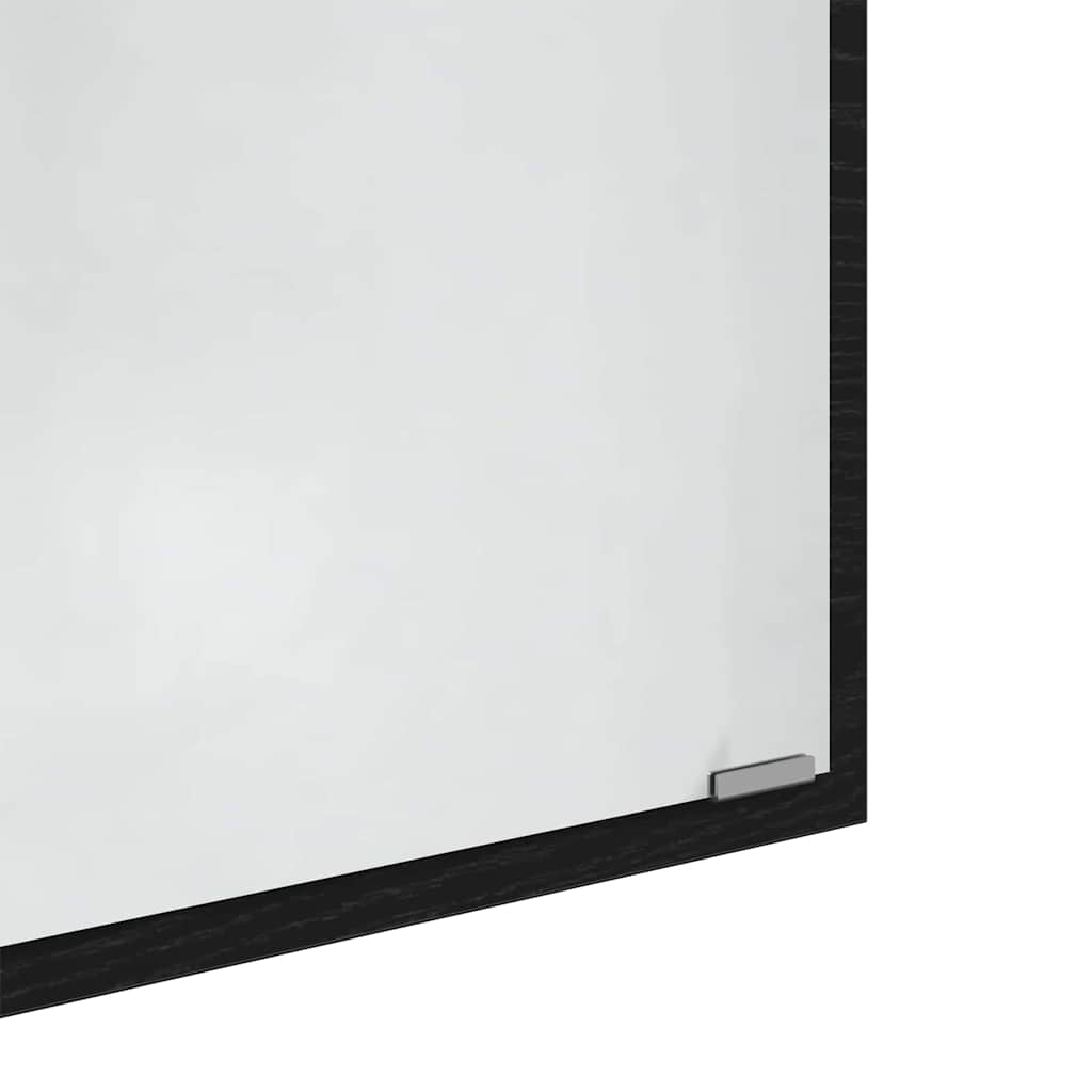 Specchio da bagno LED Rovere Nero 40 x 37 x 8.5 cm | homemem39