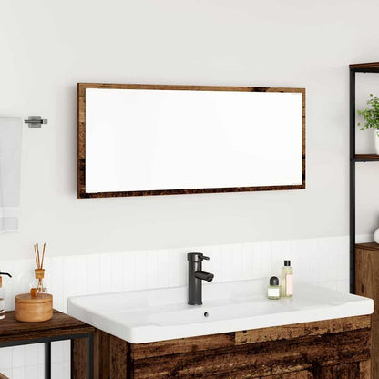 Specchio Legno vecchio 90 x 8,5 x 37 cm Legno ingegnerizzato | homemem39