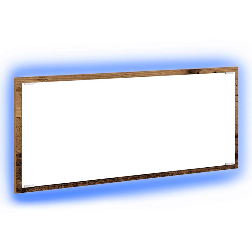 Specchio Legno vecchio 90 x 8,5 x 37 cm Legno ingegnerizzato | homemem39