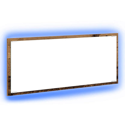 Specchio Legno vecchio 90 x 8,5 x 37 cm Legno ingegnerizzato | homemem39