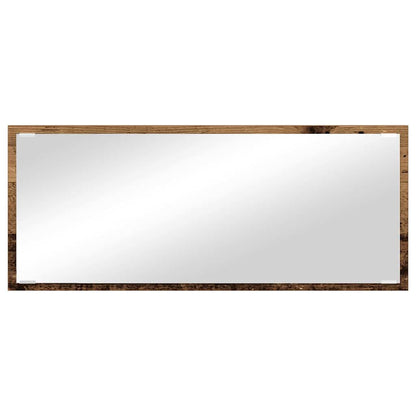 Specchio Legno vecchio 90 x 8,5 x 37 cm Legno ingegnerizzato | homemem39