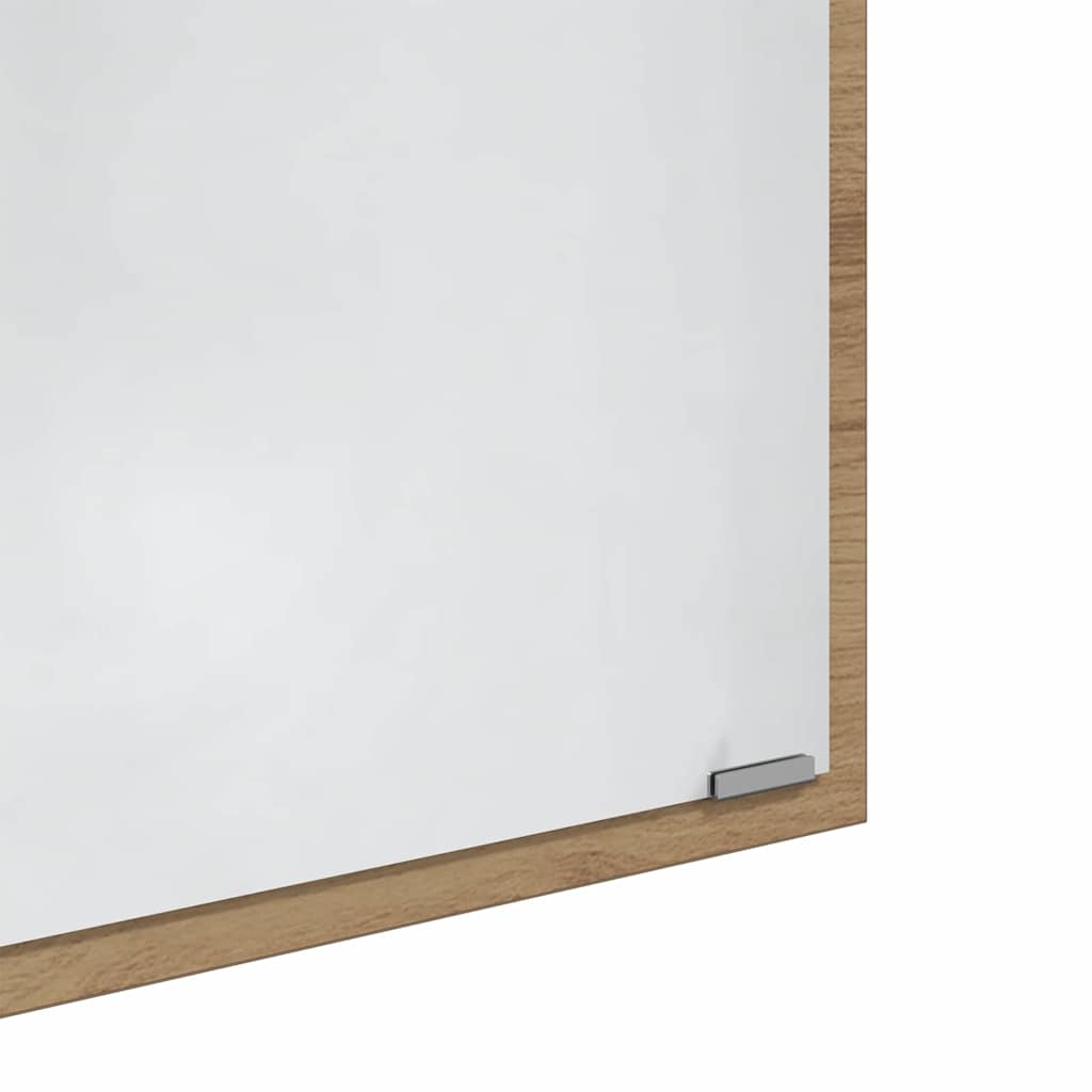 Specchio Rovere artigianale 90 x 8,5 x 37 cm | homemem39