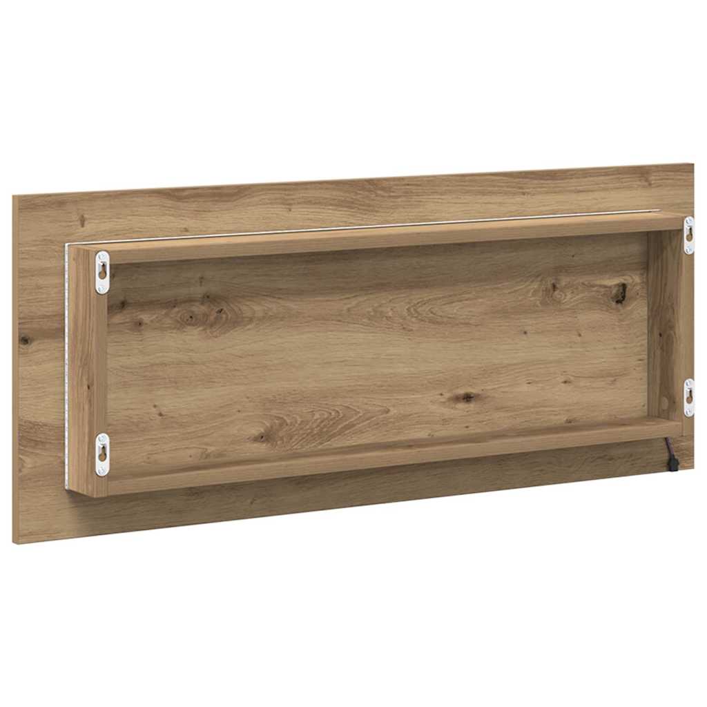 Specchio Rovere artigianale 90 x 8,5 x 37 cm | homemem39