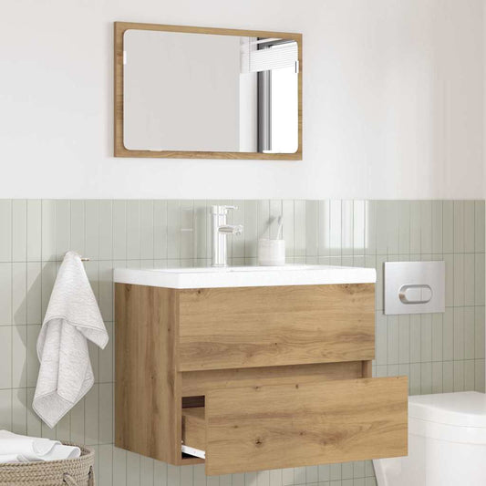Set di mobili per il bagno 2 pcs Rovere artigianale | homemem39