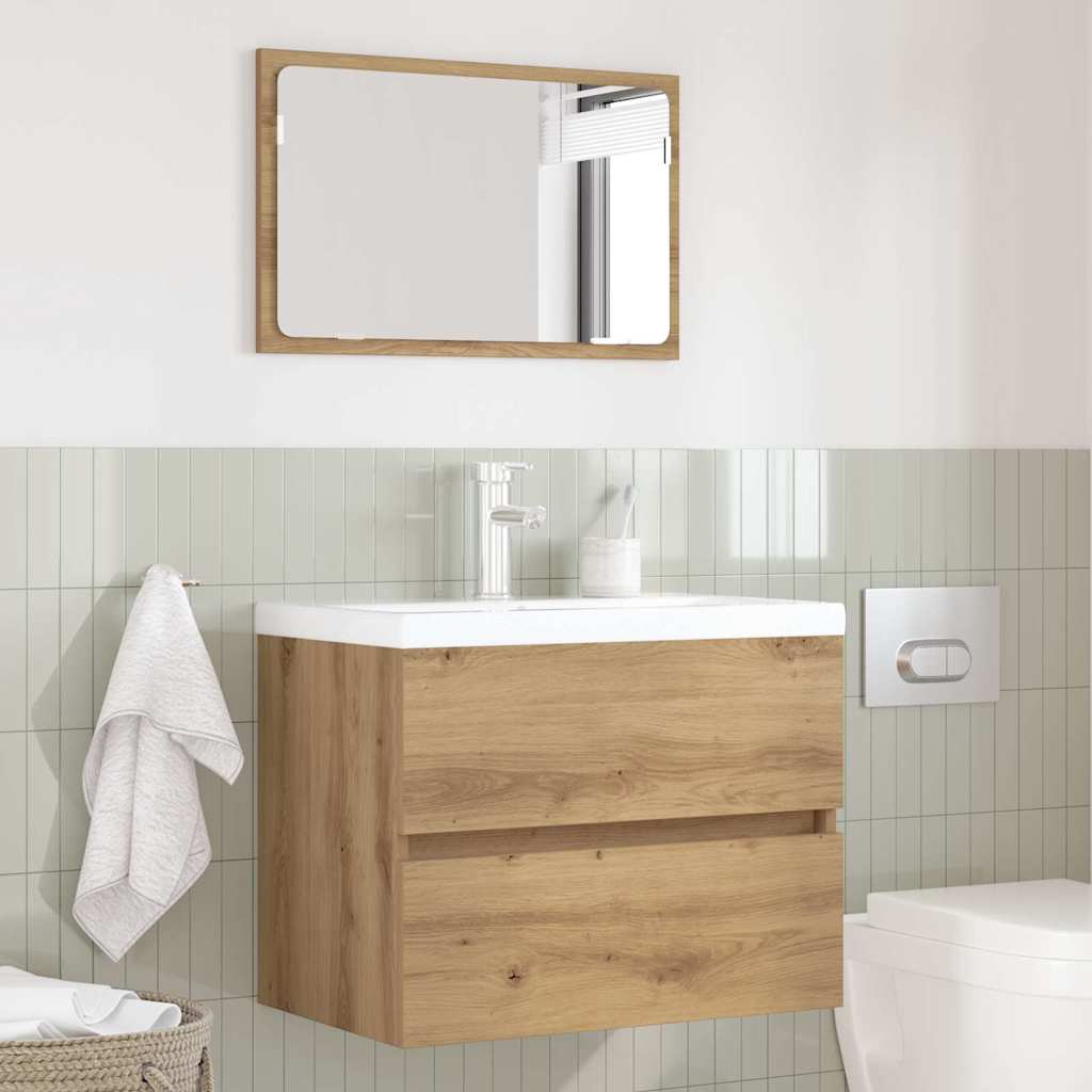 Set di mobili per il bagno 2 pcs Rovere artigianale