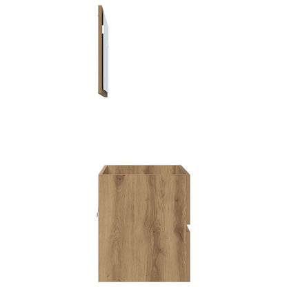 Set di mobili per il bagno 2 pcs Rovere artigianale
