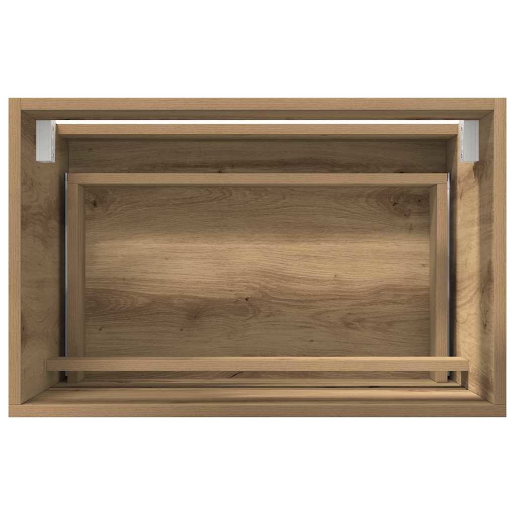 Set di mobili per il bagno 2 pcs Rovere artigianale