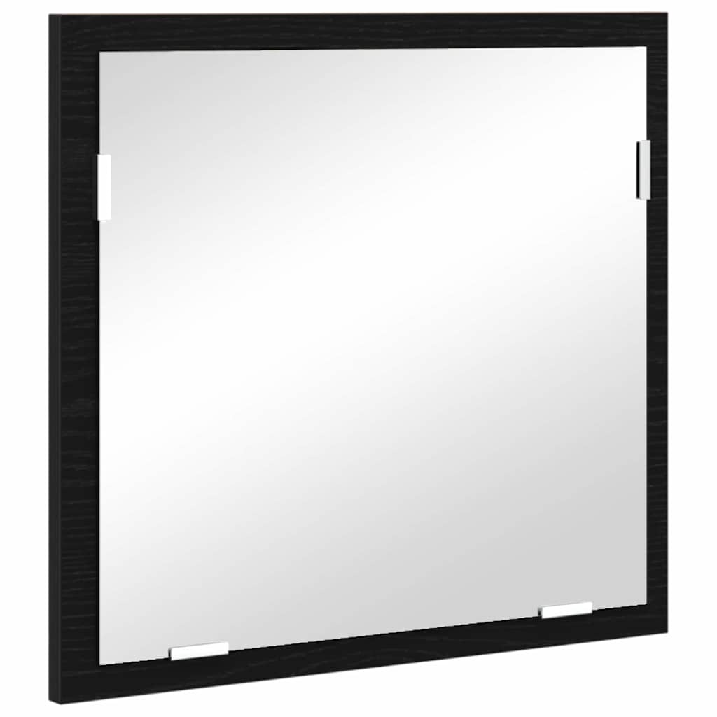 Set di mobili per il bagno con cassetto Nero 41 x 38,5 x 48 cm