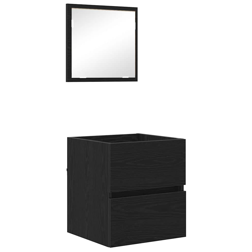 Mobile da Bagno Rovere Nero 41 x 38,5 x 45 cm | homemem39