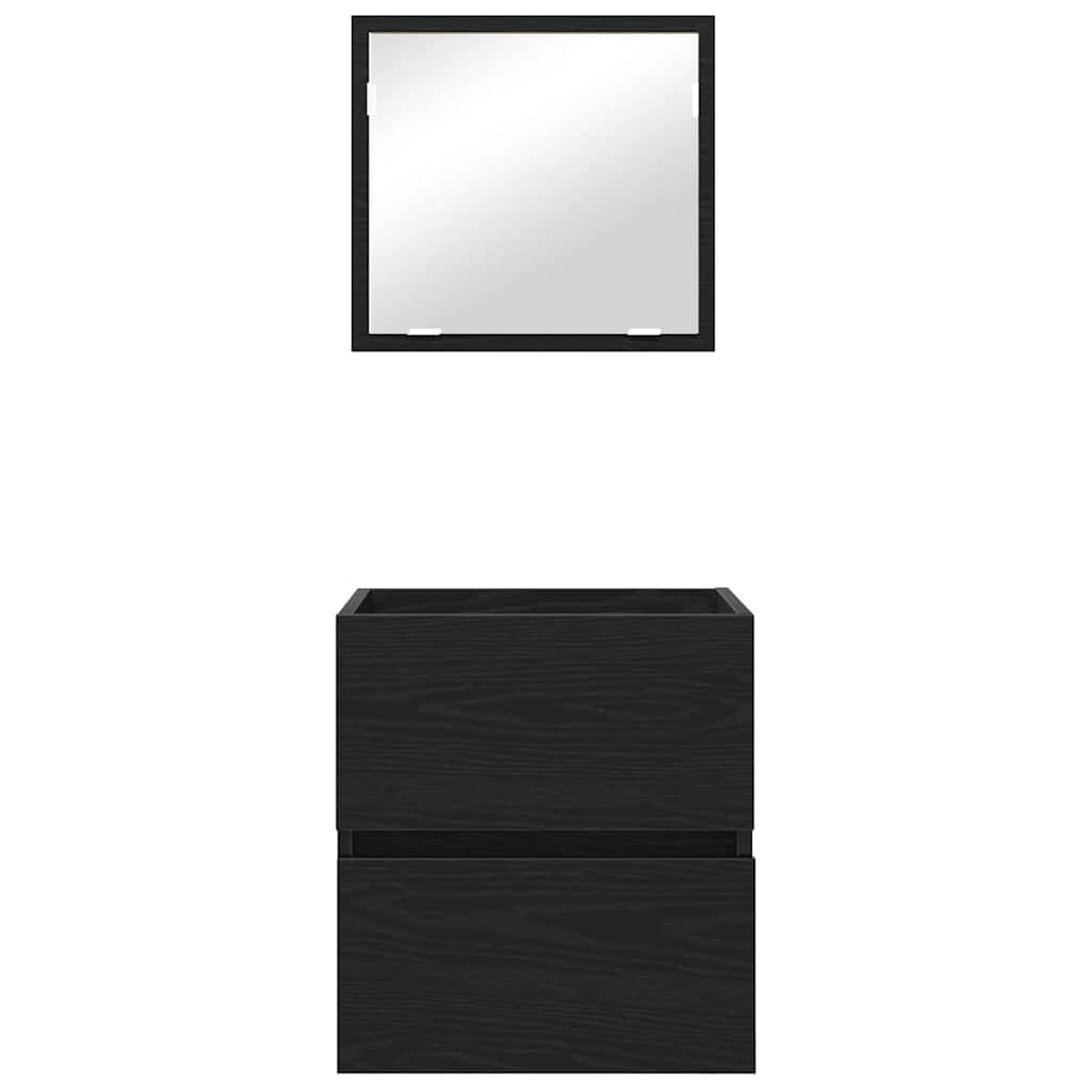 Mobile da Bagno Rovere Nero 41 x 38,5 x 45 cm | homemem39