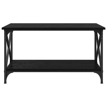 Tavolino da salotto Rovere nero 80 x 45 x 45.5 cm