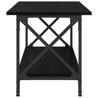 Tavolino da salotto Rovere nero 80 x 45 x 45.5 cm