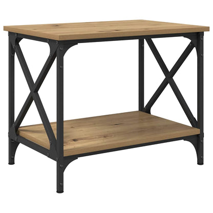 Tavolo laterale Rovere artigianale 55 x 38 x 45 cm