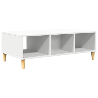 Tavolino da salotto Bianco 102 x 55 x 35 cm Legno multistrato