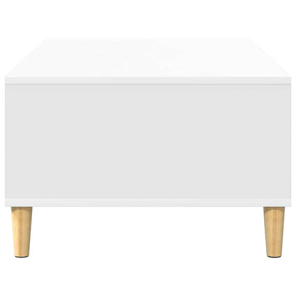 Tavolino da salotto Bianco 102 x 55 x 35 cm Legno multistrato