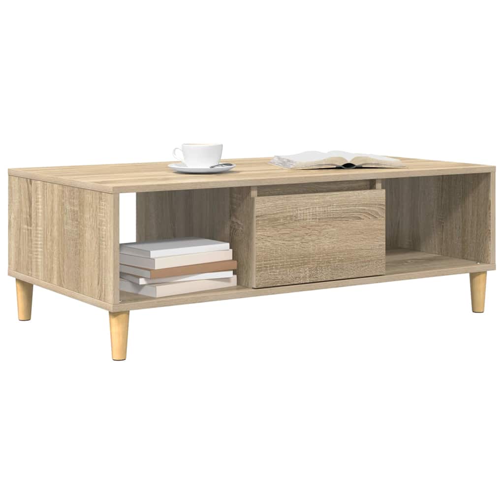 Tavolino da salotto Rovere Sonoma 102 x 55 x 35 cm | homemem39