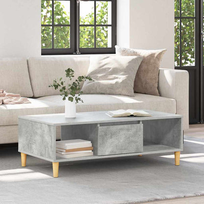 Tavolino da salotto Grigio cemento 102 x 55 x 35 cm | homemem39