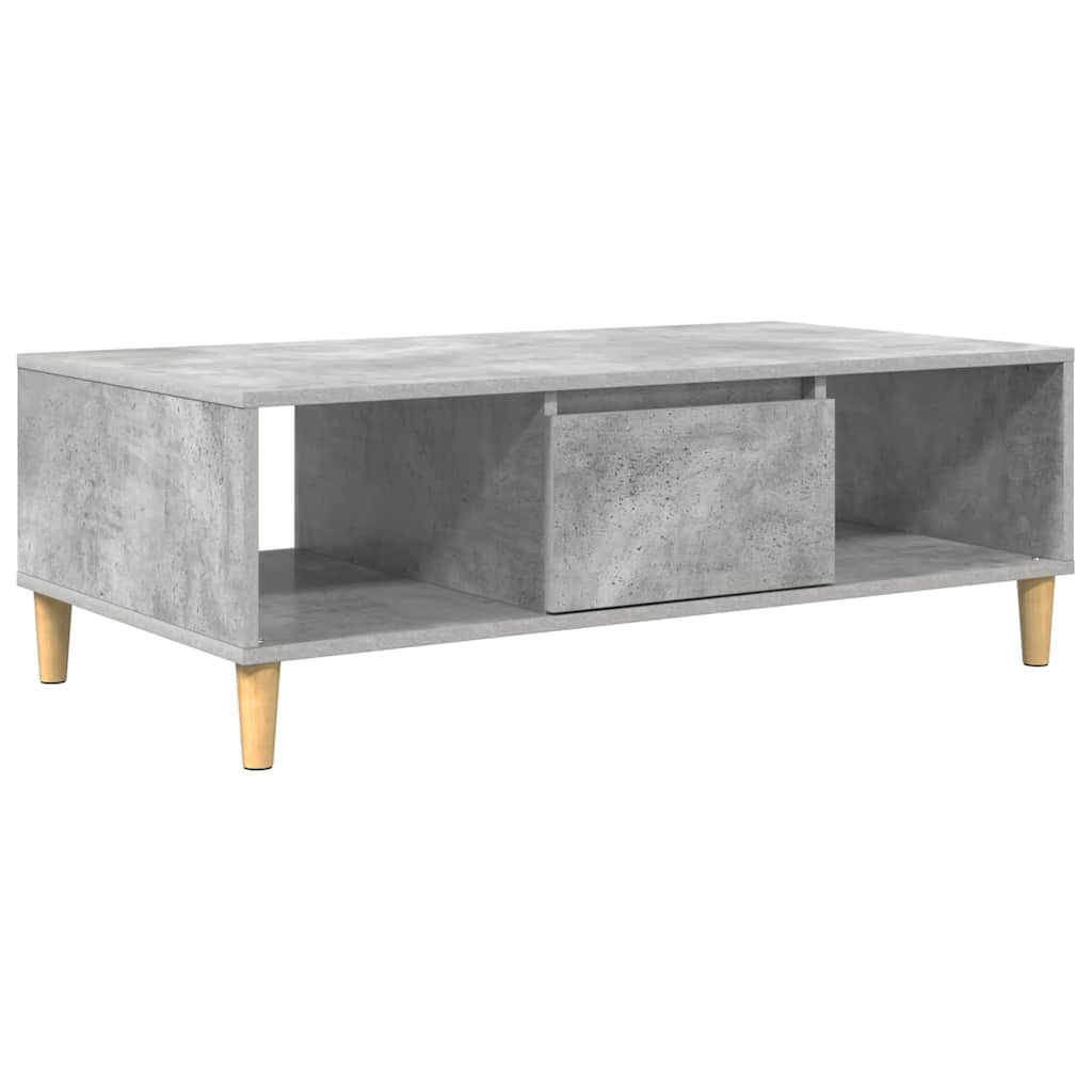 Tavolino da salotto Grigio cemento 102 x 55 x 35 cm | homemem39