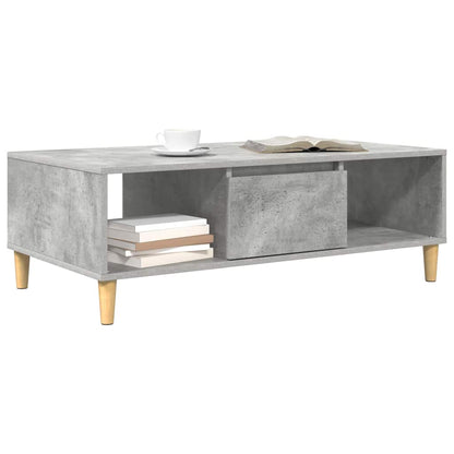 Tavolino da salotto Grigio cemento 102 x 55 x 35 cm | homemem39