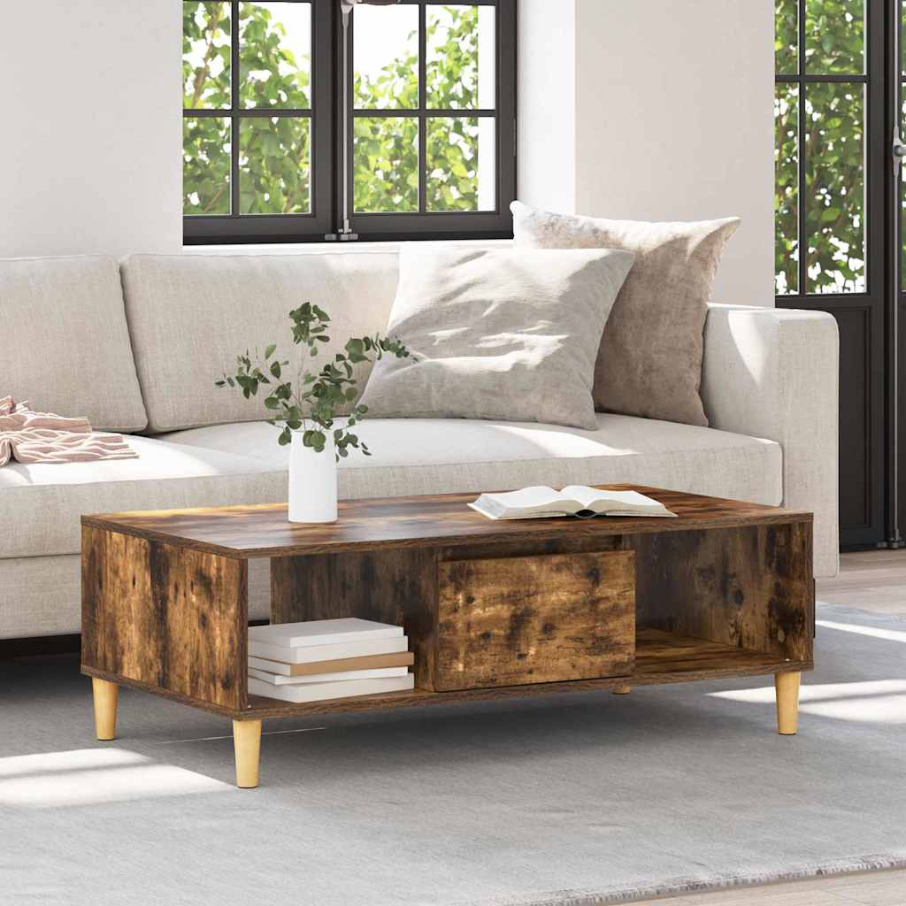 Tavolino da salotto Rovere fumé 102 x 55 x 35 cm | homemem39