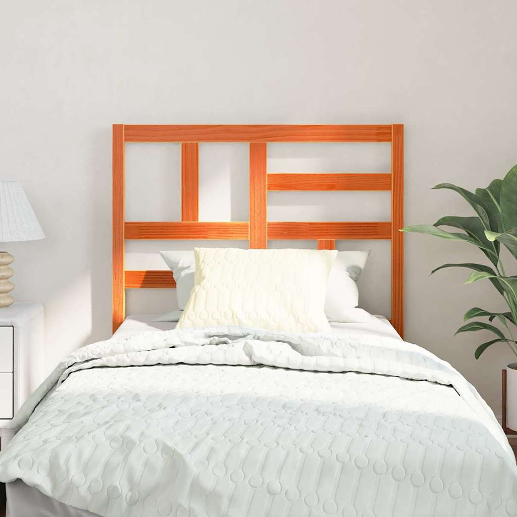 Testiera del letto Marrone cerato 105,5 x 4 x 104 cm - homemem39