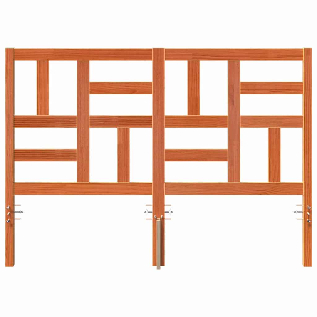 Testiera del letto Marrone cerato 145,5 x 4 x 104 cm - homemem39