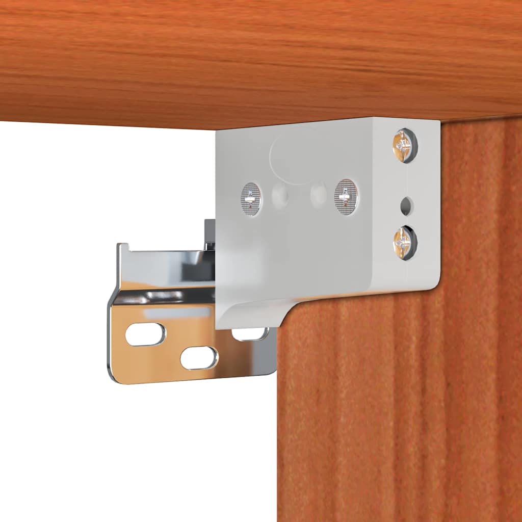 Armadietto a muro Marrone cerato 100 x 30 x 35 cm Pino massello | homemem39
