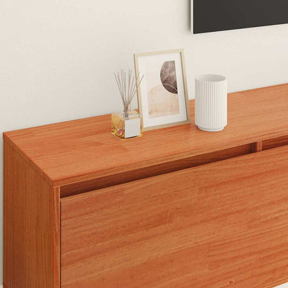 Armadietto a muro Marrone cerato 100 x 30 x 35 cm Pino massello | homemem39