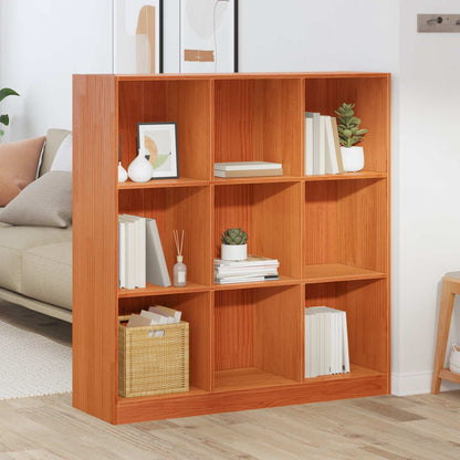 Armadio per Libri Marrone cerato 104 x 33 x 110 cm