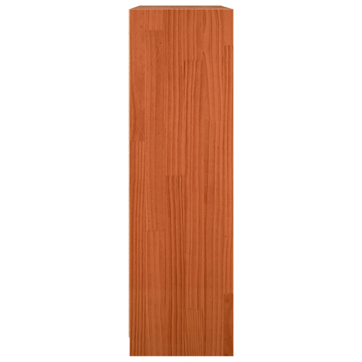 Armadio per Libri Marrone cerato 104 x 33 x 110 cm