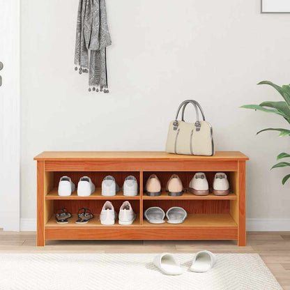 Panchina con contenitore Marrone cerato 110 x 38 x 45,5 cm