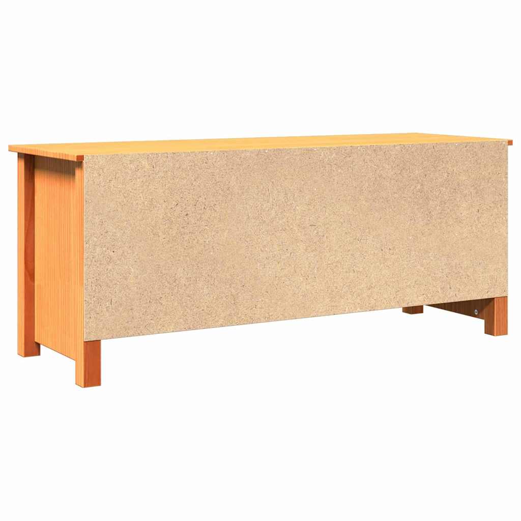 Panchina con contenitore Marrone cerato 110 x 38 x 45,5 cm