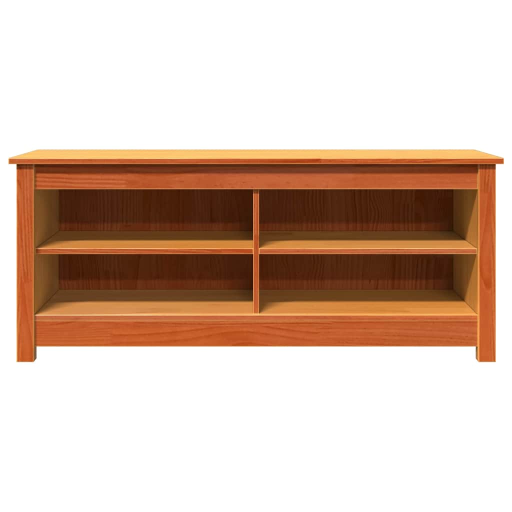 Panchina con contenitore Marrone cerato 110 x 38 x 45,5 cm