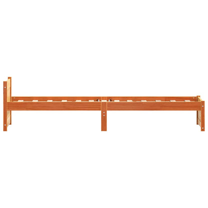 Struttura del letto Marrone cerato 195,5 x 95,5 x 51 cm | homemem39