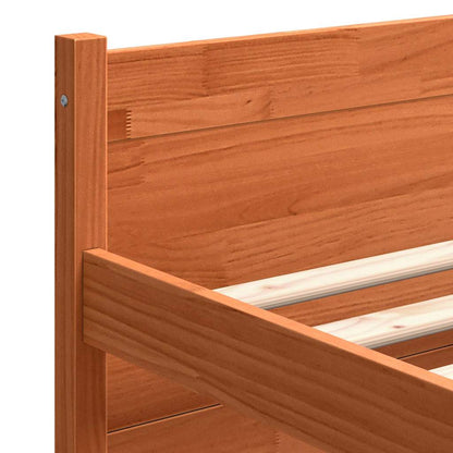 Struttura del letto Marrone cerato 205,5 x 155,5 x 51 cm | homemem39