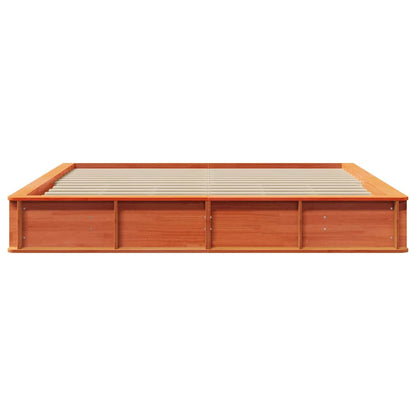 Struttura del letto Marrone cerato 180 x 200 cm Pino massello | homemem39