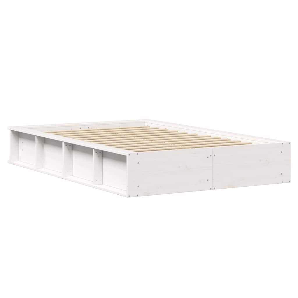 Struttura del letto Bianco 140 x 200 cm Pino massello | homemem39