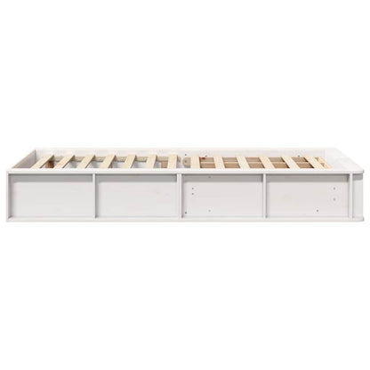 Struttura del letto Bianco 100 x 200 cm Pino massello | homemem39