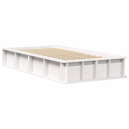 Struttura del letto Bianco 90 x 200 cm Pino massello | homemem39