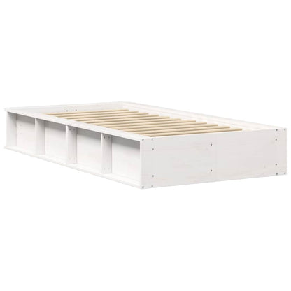 Struttura del letto Bianco 80 x 200 cm Pino massello | homemem39