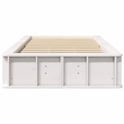 Struttura del letto Bianco 90 x 190 cm Pino massello | homemem39