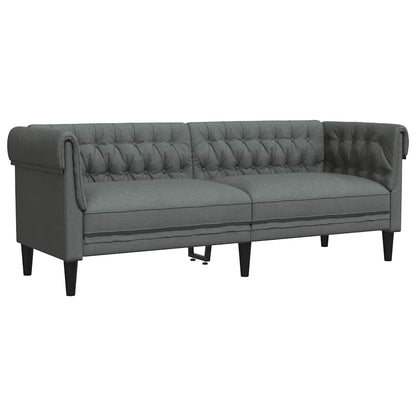 Divano per Soggiorno 2 pcs Grigio scuro 201,5 x 74,5 x 74,5 cm | homemem39