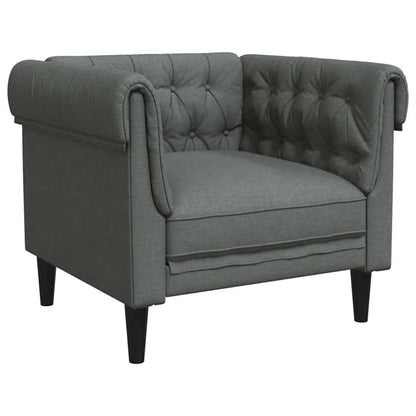 Divano per Soggiorno 3 pcs Grigio scuro 201,5 x 74,5 x 74,5 cm | homemem39