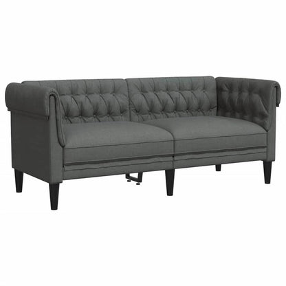 Divano per Soggiorno 3 pcs Grigio scuro 201,5 x 74,5 x 74,5 cm | homemem39