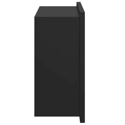 Nicchia per doccia Nero 30 x 20 x 9,5 cm Acciaio inossidabile | homemem39
