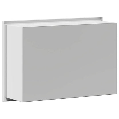 Nicchia per doccia Bianco 30 x 20 x 9,5 cm Acciaio inossidabile
