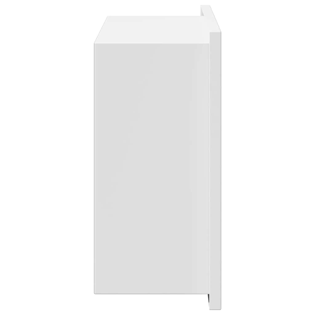 Nicchia per doccia Bianco 30 x 20 x 9,5 cm Acciaio inossidabile