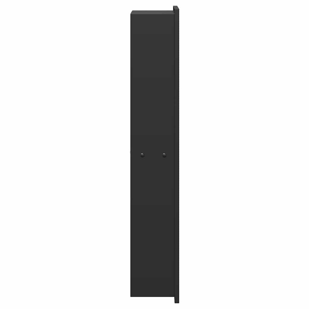 Nicchia per doccia Nero 60 x 20 x 9,5 cm Acciaio inossidabile | homemem39