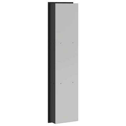 Nicchia per doccia Nero 90 x 20 x 9,5 cm Acciaio inossidabile | homemem39